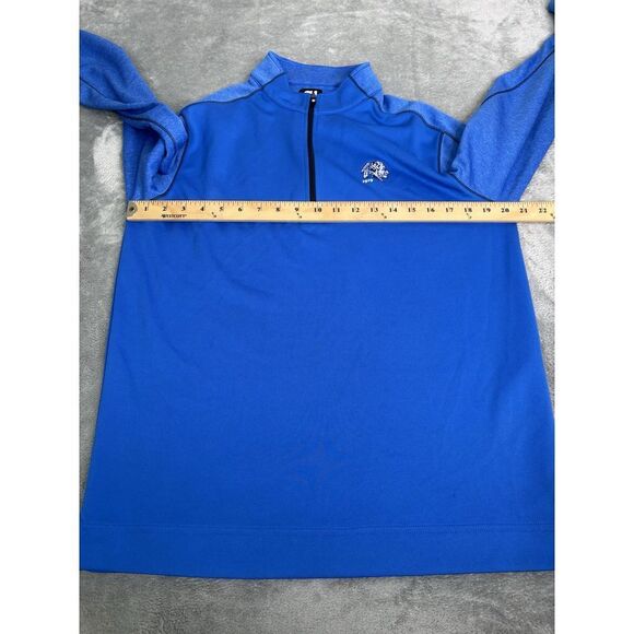 FootJoy 1/4 Zip Golf Pullover Jacket Men's Size Medium Blue - Picture 8 of 11